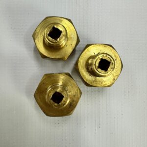 Boquilla de latón para quemador con cuerda
